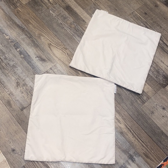 Pillow Covers Soft Pillowcases — Set of 2 Neat Blanc Neutral Cream - Picture 7 of 9